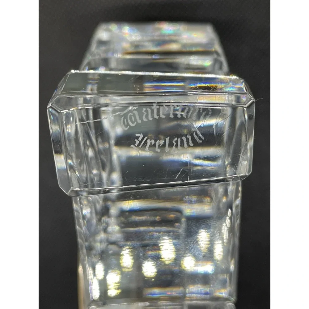 Vintage Waterford Crystal‎ Portico Desk Mantel Clock